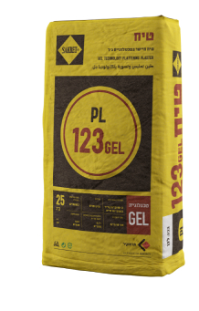 SAKRET PL 123 GEL - טיח מיישר בטכנולוגיית ג'ל